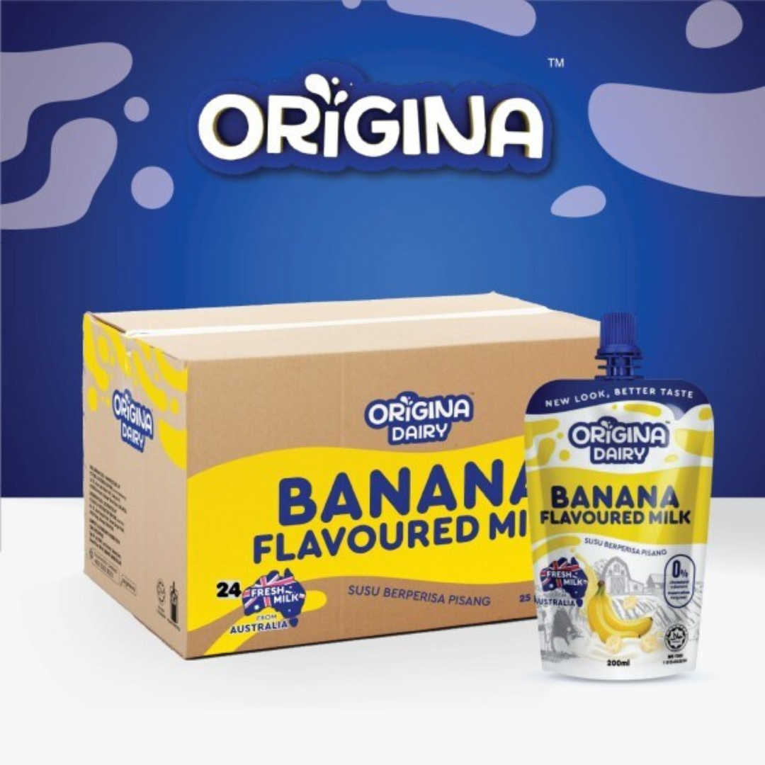 Origina Dairy Banana Milk – Carton